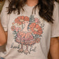 Thankful Floral Turkey Tee