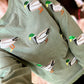 Mallard Duck Sequin Corded Crews