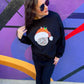 RTS Disco Santa Sequin Corded Crew