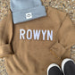 Coyote Brown Custom Embroidered Name Youth Sweatshirt