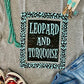 Leopard & Turquoise