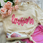 Louisiana Faux Tinsel Tee
