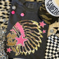 Indians Pink Star Mascot Tee