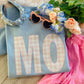 MO Pink Gingham State Sweatshirt/Tee