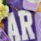 AR Purple Floral State Tee