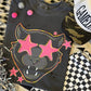 Panthers Pink Star Mascot Tee