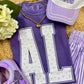 AL Purple Floral State Tee