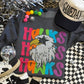Hawks Neon Mascot Sweatshirt