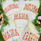 Coral Floral Arch Tees