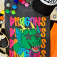Dragons Neon Mascot Tee