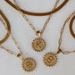 Double Chain Initial Necklace