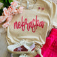 Nebraska Faux Tinsel Tee