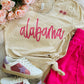 Alabama Faux Tinsel Tee