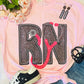 RN Faux Patch Tee