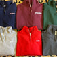 Custom Name Embroidered Quarter Zips