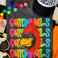 Cardinals Neon Mascot Tee