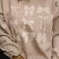 White Bows Sweatshirt