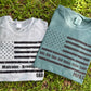 Custom Father’s Day Distressed Flag Tees