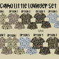 Adult Lounger Camo Set - Multiple Camo Patterns