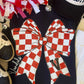 Custom Checkered Bow Spirit Tee