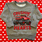Crushin’ Hearts Sweatshirt/Tee