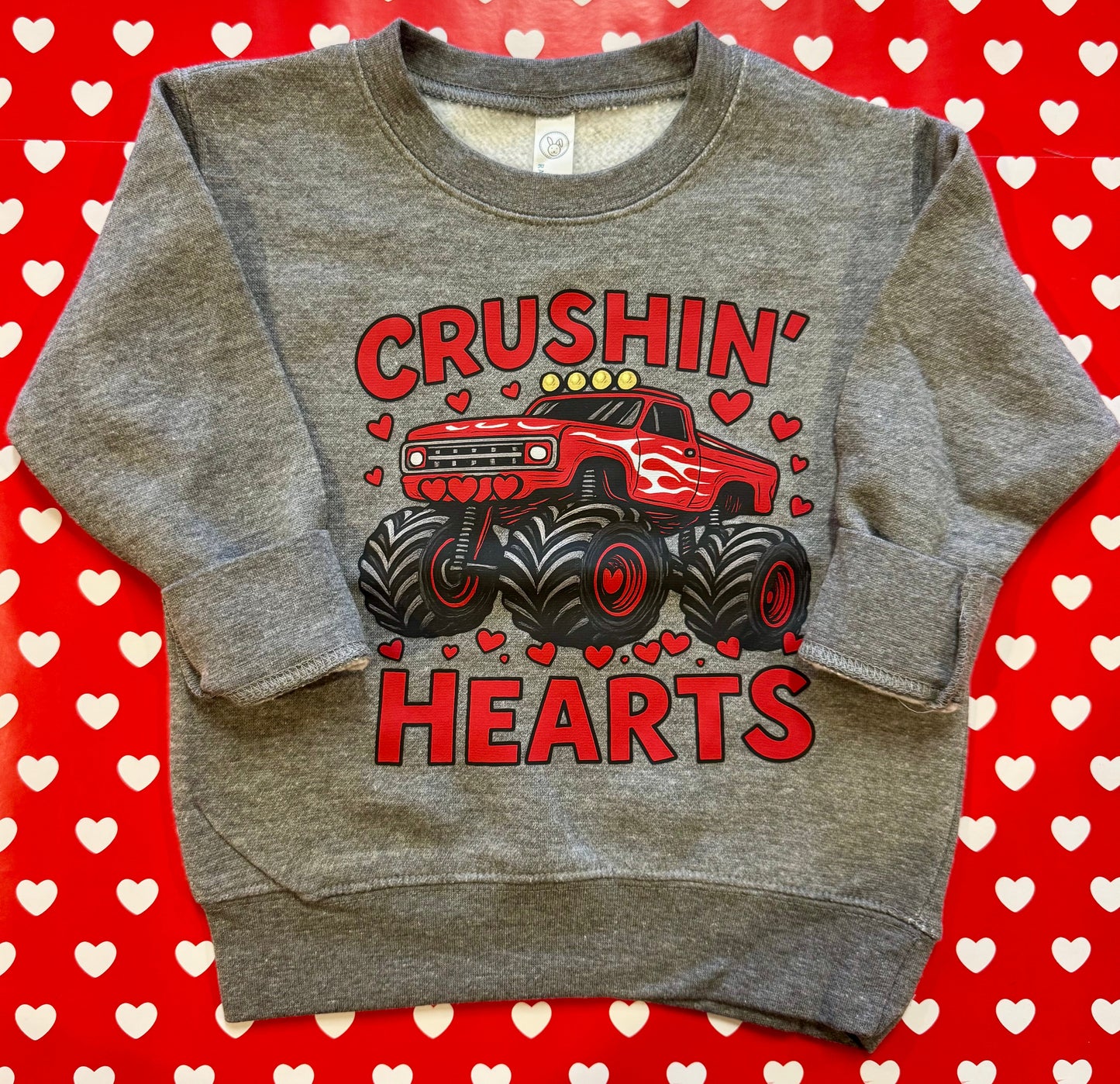 Crushin’ Hearts Sweatshirt/Tee