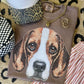 Beagle Faux Rhinestone Dog Tee
