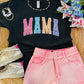 Mama Color Block Tee