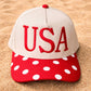 USA Red Polka Dot Hat