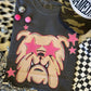 Bulldogs Pink Star Mascot Tee