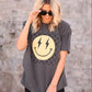 Vintage Checkered Smiley Tee