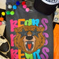 Bears Neon Mascot Tee