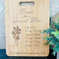 Recipe For A Special Mom Cutting Board