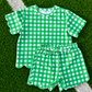 Custom Scalloped Girls Two Piece Sets *Pre Order* *7 COLORS AVAILABLE*