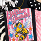 Yellowjackets Pink Stripe Preppy Tee