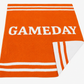 Orange Gameday Striped Blanket