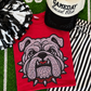 Faux Rhinestone Bulldog Tee