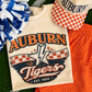 Auburn Checkered Bolt Tee