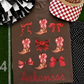 Arkansas Boots & Bows Tee