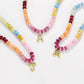 Rainbow Beaded Initial Necklace *PRE ORDER - CIJ SPECIAL*