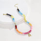 Rainbow Beaded Initial Necklace *PRE ORDER - CIJ SPECIAL*