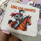 Long live cowboys spooky tee & sweatshirt