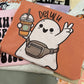 Delulu ghost tee & sweatshirt