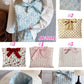 Quilted Bow Tie Cosmetic Bag Or Bible Cover 4B26014