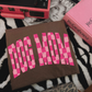 Cheeckered dog mom espresso- multiple styles