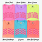 Checkered dog mom neons- multiple styles