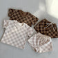 French Terry Checkered Set