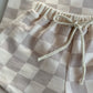 French Terry Checkered Set