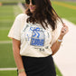 Small Town Big Spirit Royal Tee