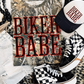 Biker Babe - Camo Tee